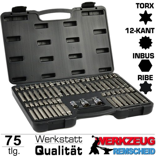 Tlg stecknuss bits - 75-tlg,