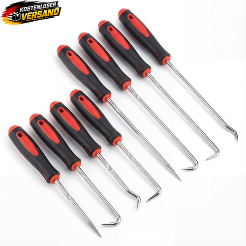Pick und haken set teilig - set, 8-teilig