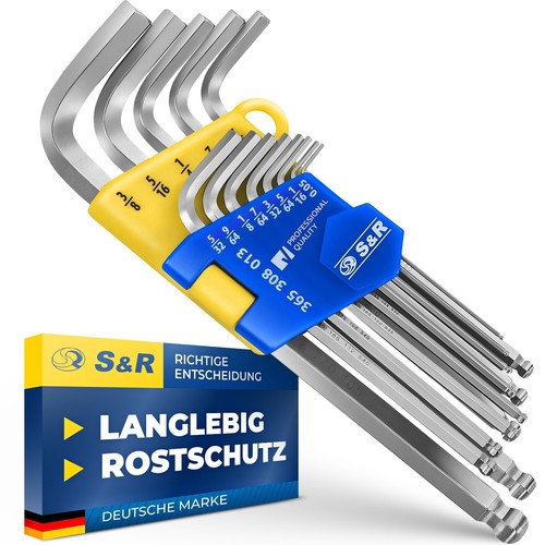Inbusschlüsselsatz zoll - s&r,