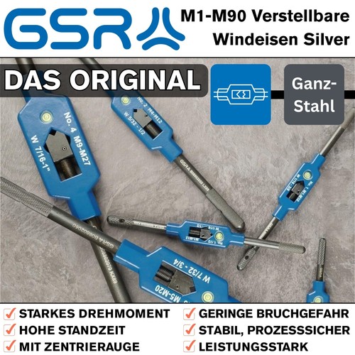 Gsr ganzstahl windeisen mit - ganzstahl,